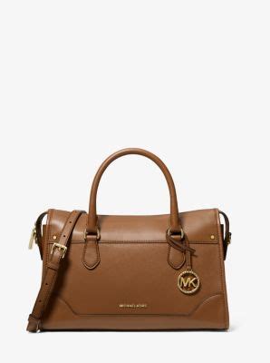 michael kors harrison medium|michael kors medium satchels.